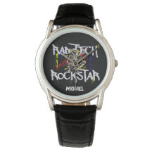 Moderner Krasser Tech Rockstar