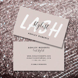 Moderner lastischer Stylist Visitenkarte