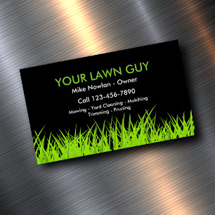 Moderner Launch Service Einfaches Business Card Ma Magnetische Visitenkarte