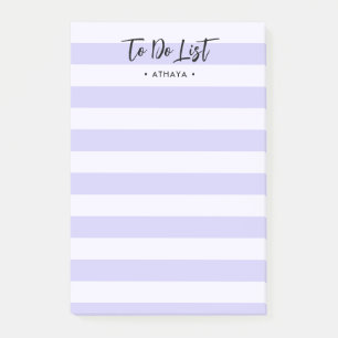Moderner Lavendel gestrichen, um Post-It-Notes zu Post-it Klebezettel