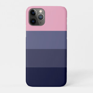 Moderner Lila rosafarbener Farbblock Case-Mate iPhone Hülle