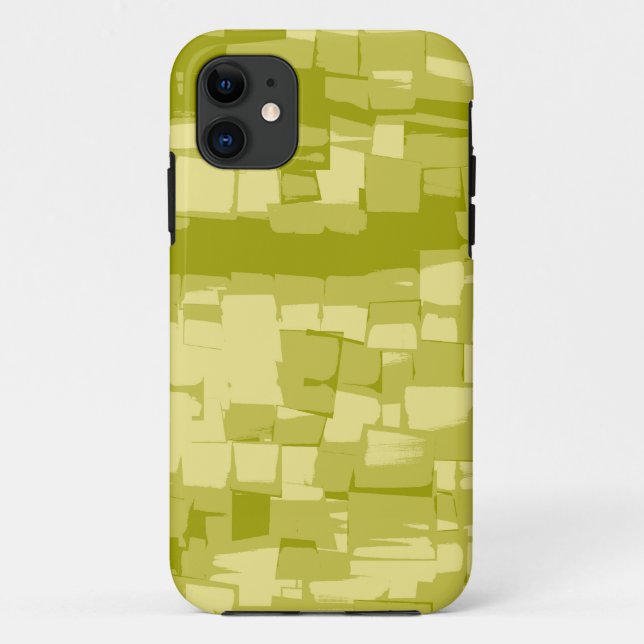 Moderner Limoner Kubismus Case-Mate iPhone Hülle (Rückseite)
