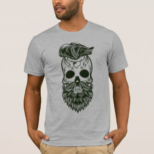 moderner Mann Tag der Toten T-Shirt