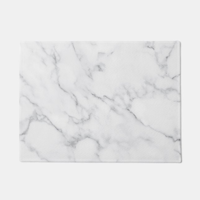 Moderner Marmor - Empfang vor Ort Fußmatte (Vorderseite)