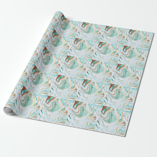 Moderner Marmor: Luxuriöses Texturdesign Geschenkpapier