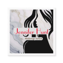 Moderner Minimal Trendy Makeup Artist QR Code