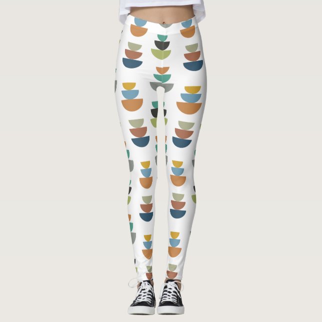 Moderner Minimalismus der Mitte des Jahrhunderts Leggings (Vorderseite)