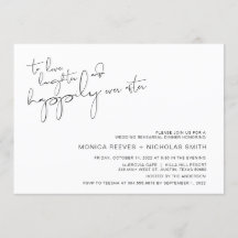 Moderner Minimalismus Lässige Script Probe Abendes