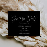 Moderner Minimalismus Save the Date
