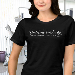 Moderner Minimalistischer Behandlungs Koordinator Tri-Blend Shirt
