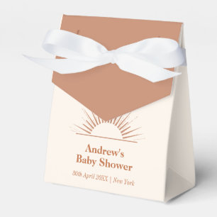 Moderner Minimalistischer Boho Ray mit Sunshine Ba Geschenkschachtel