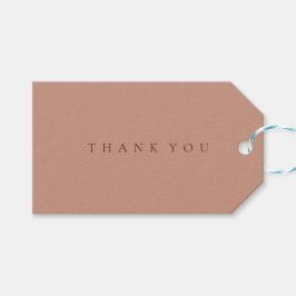 Moderner Minimalistischer einfacher Layouttypo Vie Geschenkanhänger