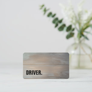 Moderner Minimalistischer Holzbrettantrieb Berufli Visitenkarte