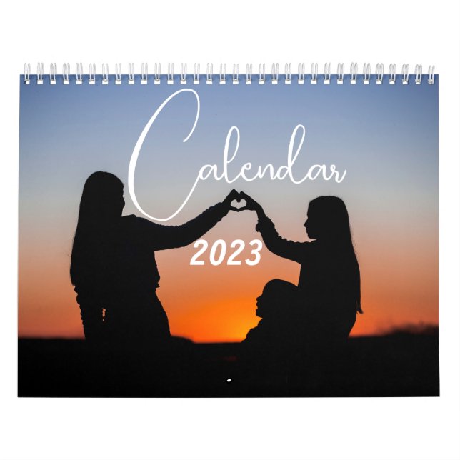 Moderner minimalistischer Kalender 2025 (Titelbild)