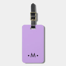 Moderner Minimalistischer Monogram World Traveller