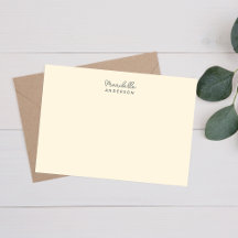 Moderner, Minimalistischer Monogramm-Name