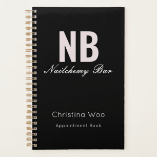 Moderner Minimalistischer Nagelstudio Personaleins Planer