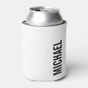 Moderner Minimalistischer Personalisierter Name Dosenkühler