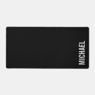 Moderner Minimalistischer Personalisierter Name Schreibtischunterlage