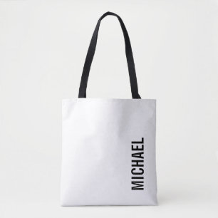 Moderner Minimalistischer Personalisierter Name Tasche