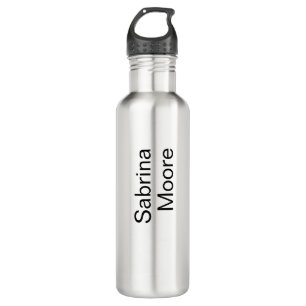Moderner Minimalistischer Schlichter Beruflicher N Edelstahlflasche