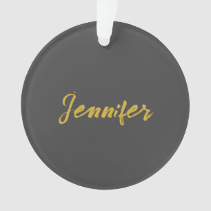 Moderner Minimalistischer Schlichter Kalligraphien Ornament