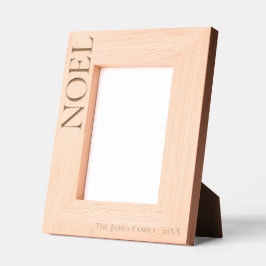 Moderner Minimalistischer WEIHNACHTEN Weihnachtsla Geätzte Rahmen