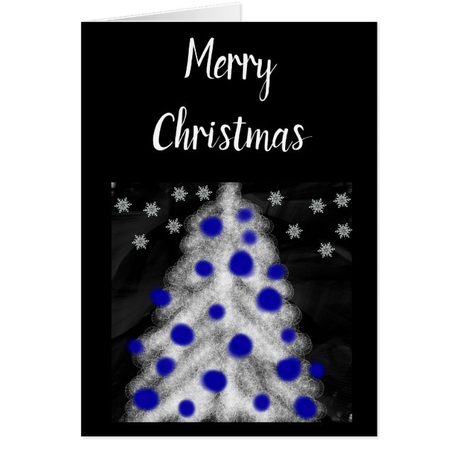 Moderner Minimalistischer Weihnachtsbaum nach Maß (Vorne)