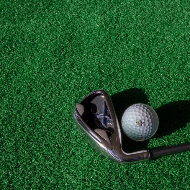 Moderner mit Monogramm Anfangsbuchstabe C Golfball (Von Creator hochgeladen)