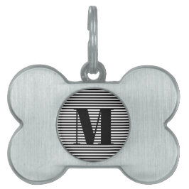 Moderner Monogramm Anfangsbuchstabe Schwarz-weiß g Tiermarke