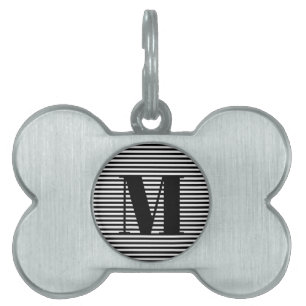 Moderner Monogramm Anfangsbuchstabe Schwarz-weiß g Tiermarke
