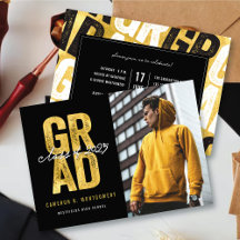 Moderner, muffiger Gold GRAD Stilvoller Foto Absch