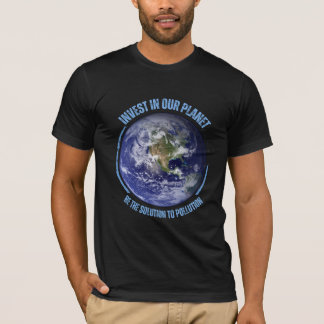 Moderner Mutter Erde Tag T-Shirt