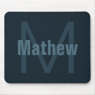 Moderner Name Mousepad
