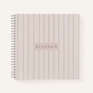 Moderner Name Notizbuch