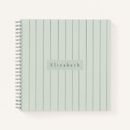 Moderner Name Notizbuch