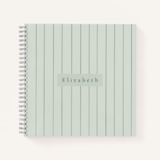 Moderner Name  Notizbuch