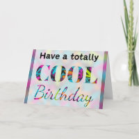 Moderner Neoneffekt Graffiti total Cool Geburtstag