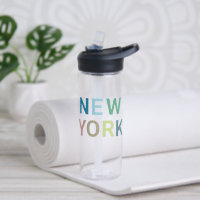 Moderner New Yorker Farbtext