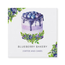 Moderner Niedlicher Blueberry Konditorei Koch
