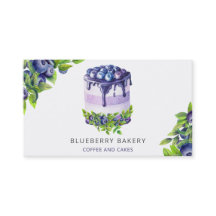 Moderner Niedlicher Blueberry Konditorei Koch
