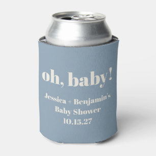 Moderner Niedlicher Duschkopf Blue Baby Dusche Ind Dosenkühler