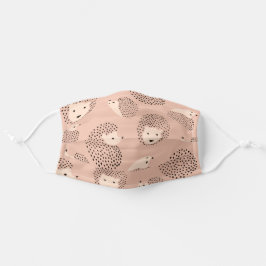 Moderner Niedlicher Igel Tiermuster Mund-Nasen-Maske Aus Stoff