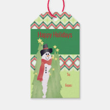 Moderner Niedlicher Schneemann