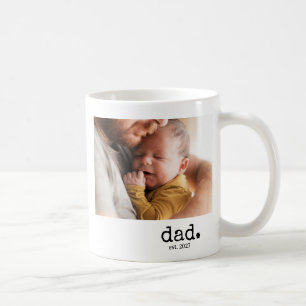 Moderner Papa Established Photo Tasse