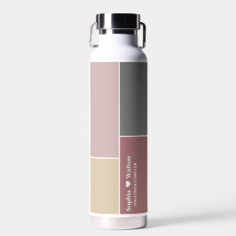 Moderner Personalisierter Ehepaar mit Liebe Trinkflasche