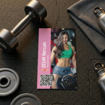 Moderner persönlicher Trainer Fitness mit Foto-Ges
