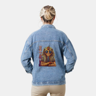 Moderner Pharao: Trage wie ein König Jeansjacke