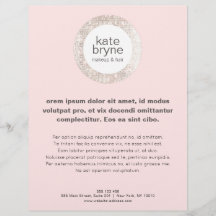 Moderner Pink Silver Sequins Friseur Salon