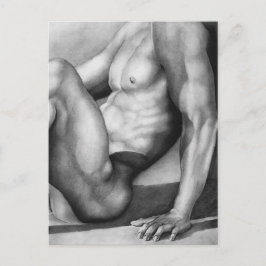 Moderner Postkartenhandgezeichnet Kunsthandwerker Postkarte
